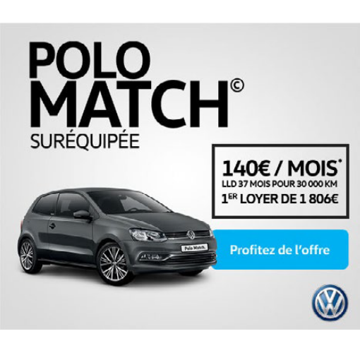 Bannière VW Polo